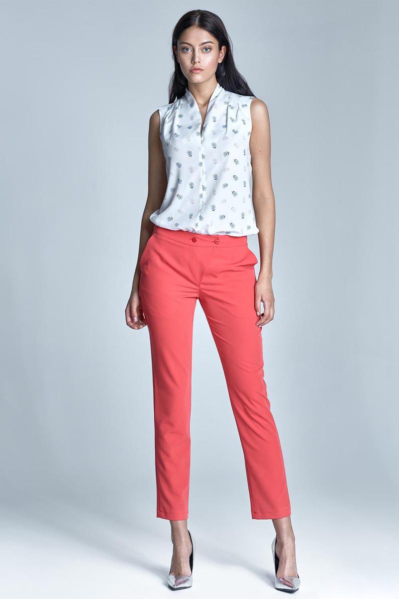 Coral Office Style Trousers - So Chic Boutique