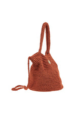 Orange Crochet Bag