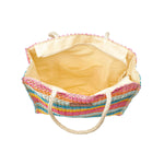 Colorful Straw Beach Bag