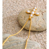 Pearls Cross Pendant Necklace