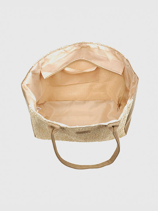 Straw Beach Bag